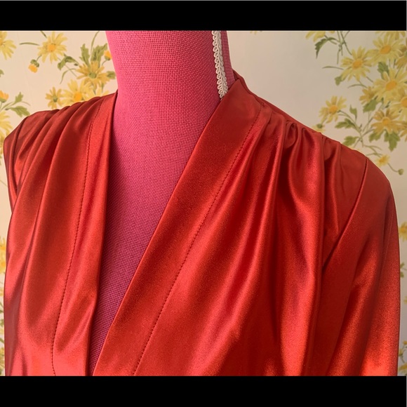 Deep V Neck Long Sleeve Bodysuit size M - Picture 5 of 8